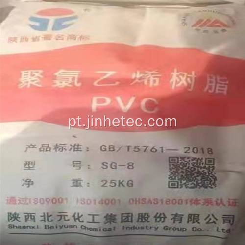 Suspensão PVC Resin SG3/SG5/SG8